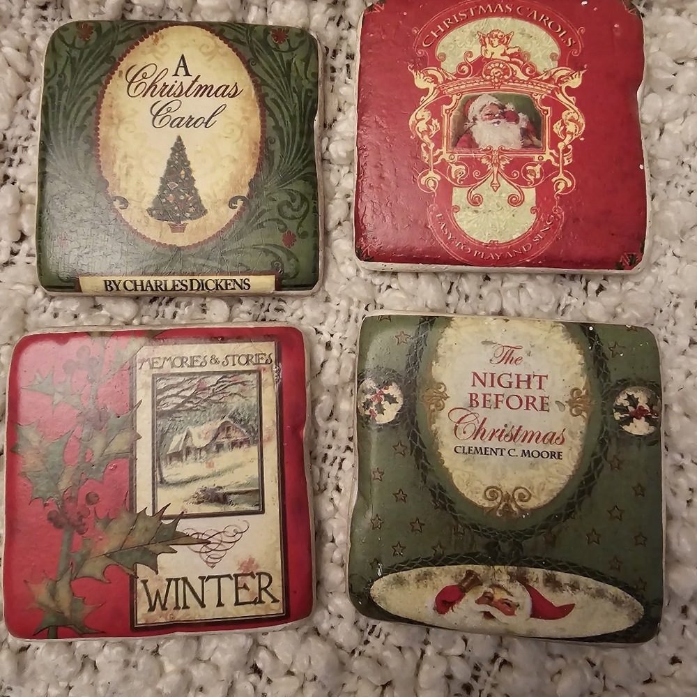 Lori Siebert Christmas Coasters